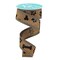 RG Ribbon: 1.5" Dog Bones and Paws Wired Striped Edge Ribbon, 10 Yards - Tan Brown, Black - for Bows, Wreaths, Gift Baskets, Crafts, and Decorations